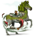 poney fjord brunblakk