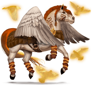 cheval divin aengus