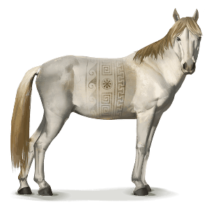 cheval sauvage cheval d'ainos