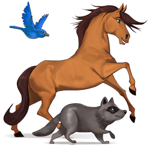 cheval de selle pur-sang anglais bai cerise