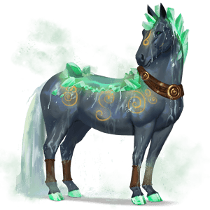 cheval divin borvo