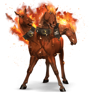 cheval de trait shire noir