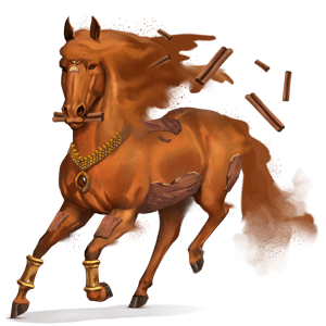 cheval divin cannelle