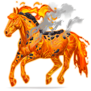 cheval divin lave