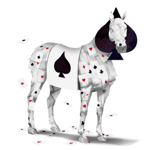 licorne de selle trotteur orlov gris souris