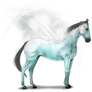 cheval de l'eau geyser