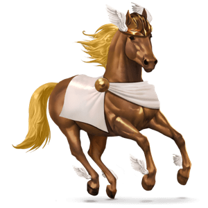 poney français de selle aubère