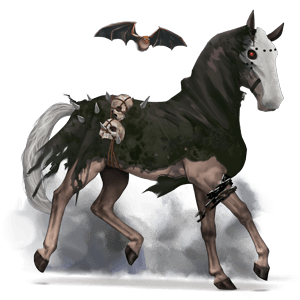 cheval de selle hackney isabelle