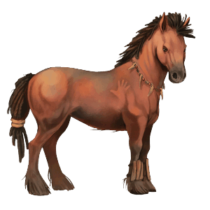 cheval de selle nokota pie overo noir