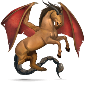cheval divin manticore