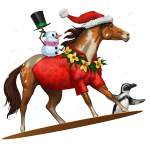 cheval divin mele kalikimaka