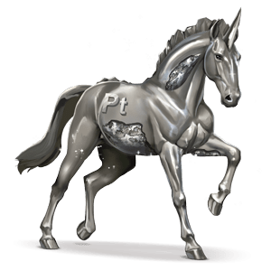 cheval divin platine