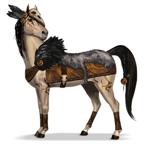 cheval divin morrigan
