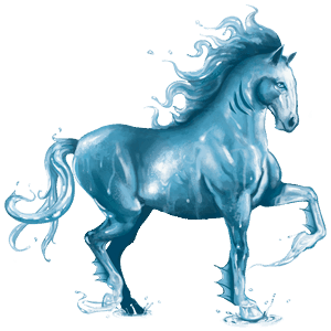 cheval de l'eau océan