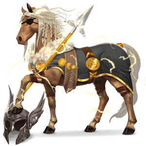 cheval divin odin