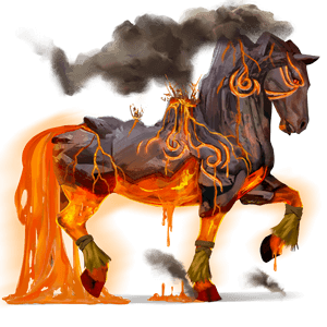 cheval divin ruaumoko