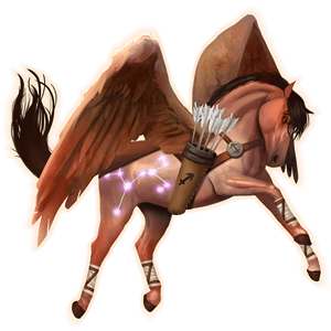 cheval astrologique sagittaire