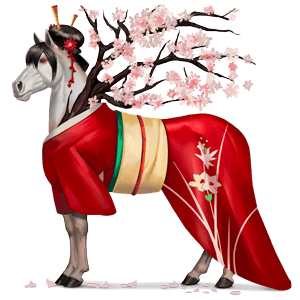 cheval divin sakura