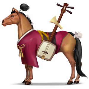 cheval divin shamisen