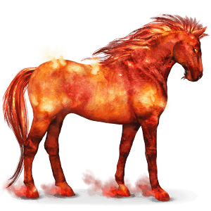 cheval du système solaire soleil