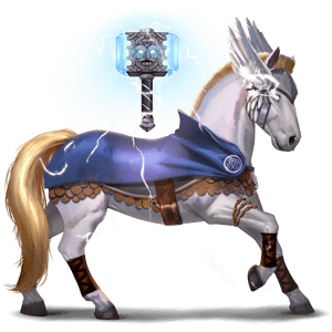 cheval divin thor