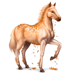 cheval des pierres précieuses topaze