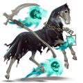 cheval nomade faucheuse