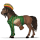 cheval de selle shagya gris souris